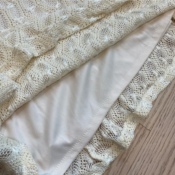 Vintage L’atelier Clientele Maxi Dress, Sleeveless, Cream, Lined, Women’s US S/M - Picture 13 of 14